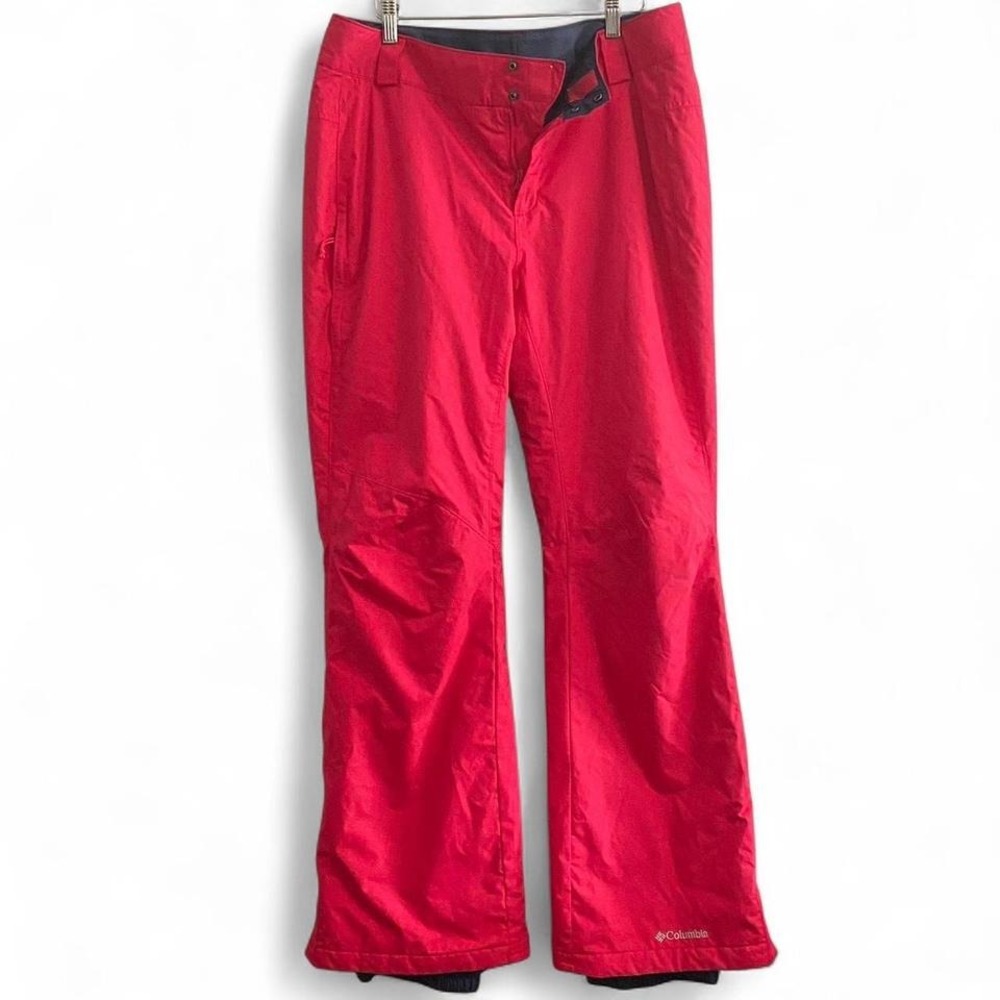 Hot pink Columbia ski pants